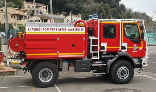 Biot, France. (Forrest Fire machine)