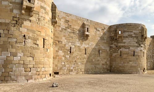Égypte, Alexandrie, Al Gomrok, Fort Qaitbey
