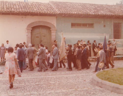 La Merced Antigua Guatemala 1979