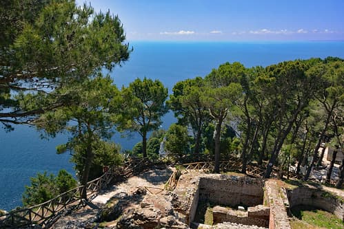 Villa Jovis (Villa of Jupiter), Capri, Italy
