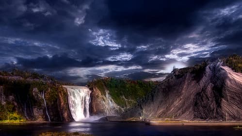 Montmorency River Falls