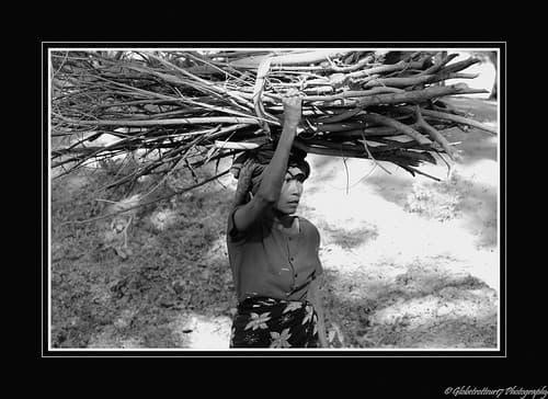 Sur la route d'Inwa- Près de Mandalay- Myanmar ex Birmanie- Burma