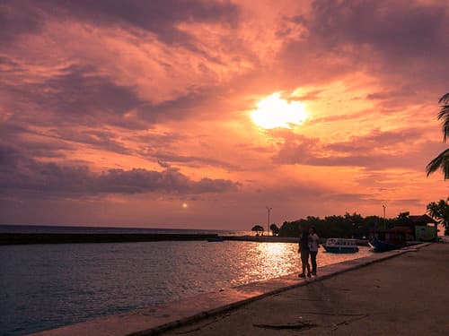 Hangnaameedhoo island, Maldives, 马尔代夫