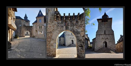 Le village de Corrèze en Corrèze- France