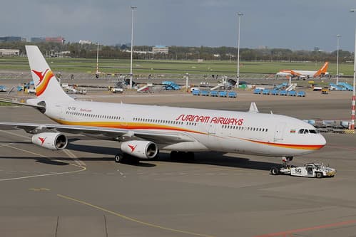 Surinam A340 to sleep