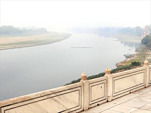 La Yamuna, fleuve sacré (Agra, Inde)