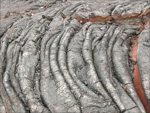Lave cordée (Île de la Réunion)