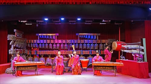 Musique ancienne chinoise au Musée du Hubei (Wuhan, Chine)