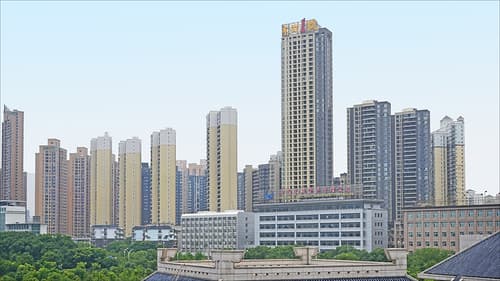 Le quartier de Wuchang (Wuhan, Chine)