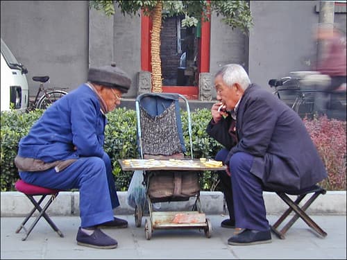 Dans la ville tartare (Beijing, Chine)