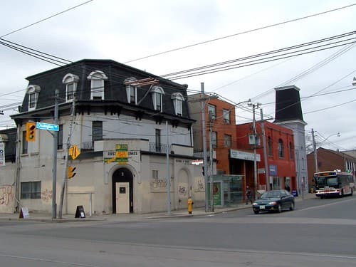 Toronto - Ontario - Canada - Former Hotel & Draft Room - Lost - Ossington Lofts Now - Demolished
