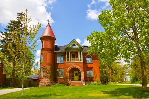Stratford Ontario ~ Canada ~ Heritage Architecture Mansion  ~ Turret Romanesque