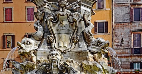 Fontana del Pantheon, Rome