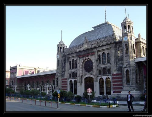 La gare de Sirkeci. Istanbul. Turquie
