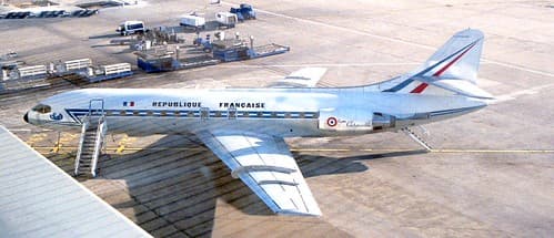 F-RAFH (French Air Force-Armee de lAir) SE-210 Caravelle-10R  Orly 091289