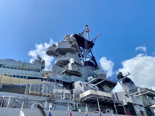 Battleship USS Missouri Memorial, Pearl Harbor, Honolulu, HI