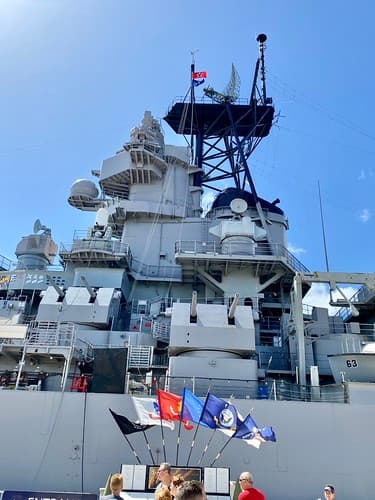 Battleship USS Missouri Memorial, Pearl Harbor, Honolulu, HI