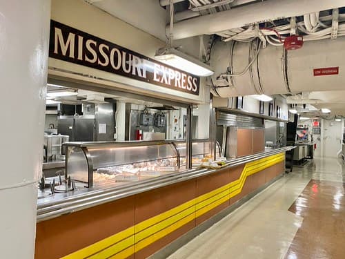Missouri Express Food Line, Battleship USS Missouri Memorial, Pearl Harbor, Honolulu, HI