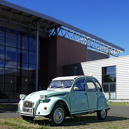 Citroën 2cv, La Roseraie, Angers