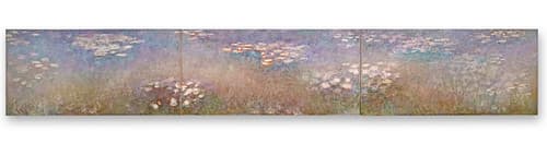 "Le triptyque de l'Agapanthe" de Claude Monet (Fondation Louis Vuitton, Paris)