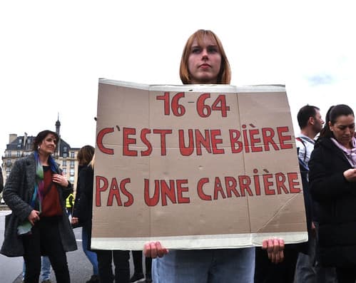8ème grande manifestation pour la défense des retraites