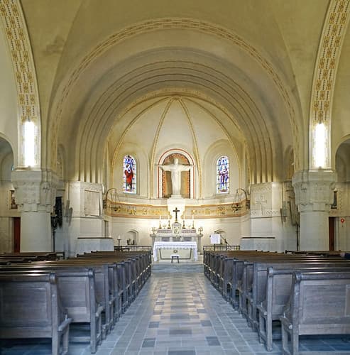 L'intérieur de l'église Saint-Martin (Ciry-Salsogne)