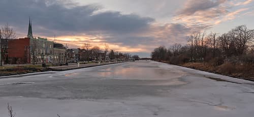 Dusk at the Vieux Canal de Beauharnois
