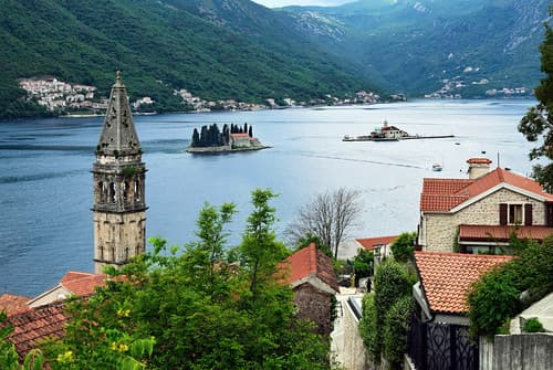 Perast, View of the Islands