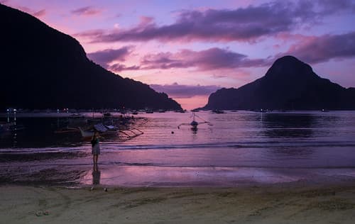 Sunset in Palawan