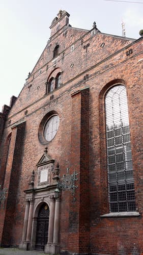 Danemark, Copenhague, Helligåndskirken, l'église du Saint-Esprit sur Strøget (Amagertov), 1880