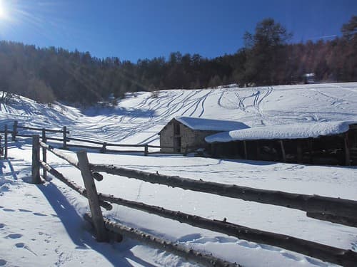 La bergerie en hiver