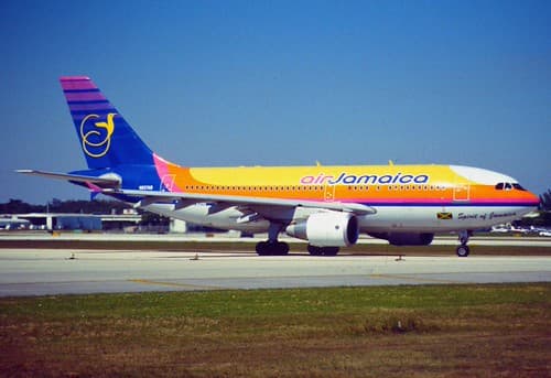 11ed - Air Jamaica Airbus A310-324; N837AB@FLL;30.01.1998