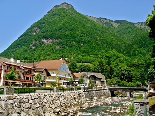 On the way to Megève