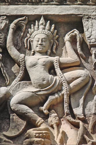 Apsara  (Preah Khan, Angkor)