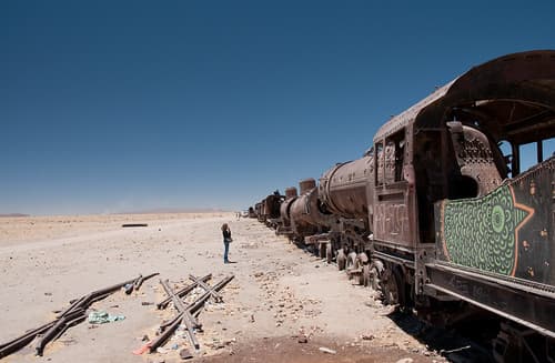 Train Cemetery, Uyuni