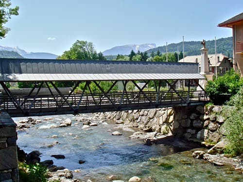 On the way to Megève