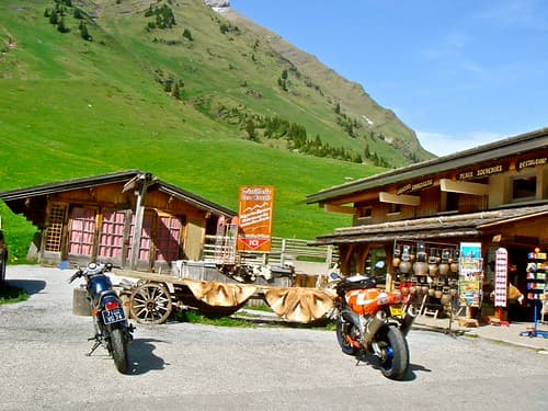 On the way to Megève