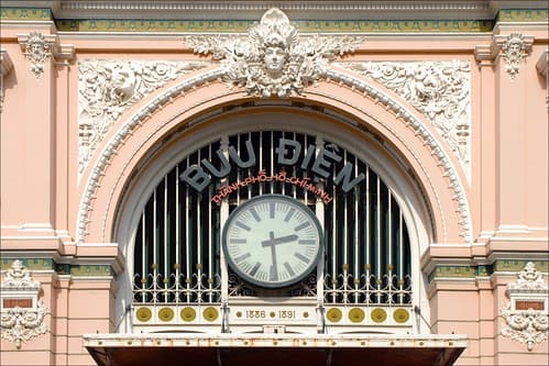 La poste centrale (Hô Chi Minh Ville)