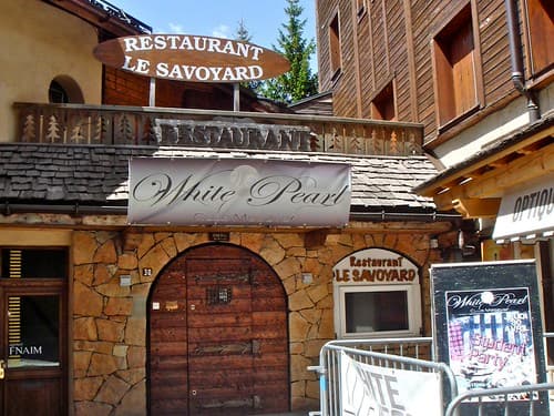 On the way to Megève