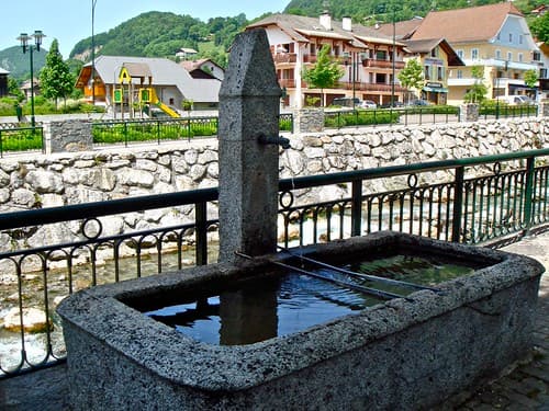 On the way to Megève