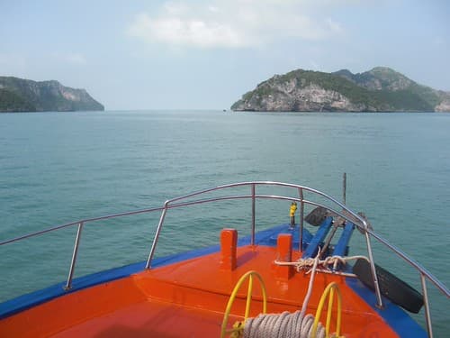 On our way to Ang Thong Marine National Park