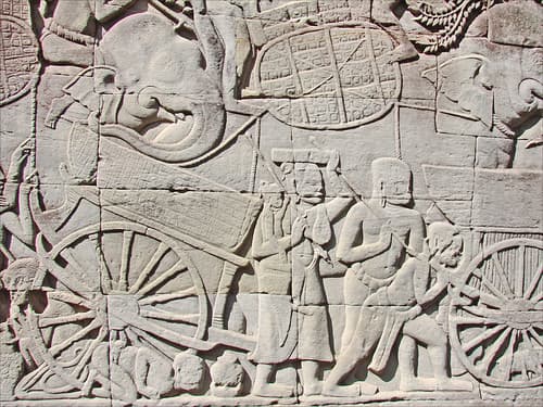 Bas-reliefs du Bayon (Angkor)