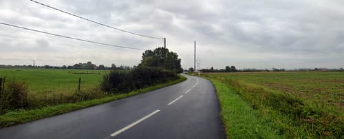 Looking SE to Bailleul-Hazebrouck rail