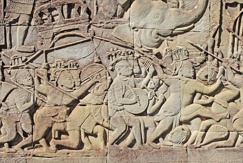 Bas-reliefs du Bayon (Angkor)