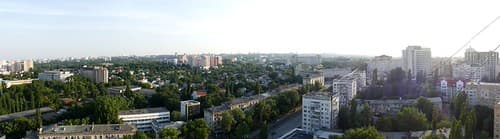 Panorama Chisinau (depuis l'hotel Cosmos)