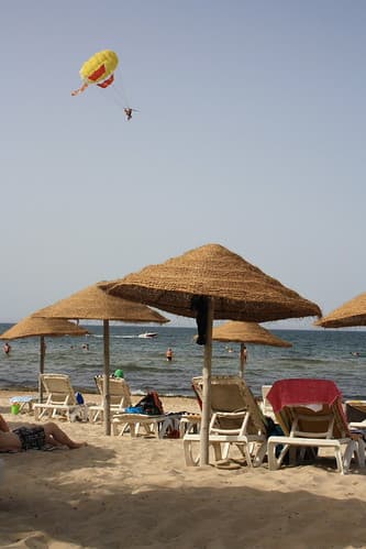 plage de Monastir,Tunisie