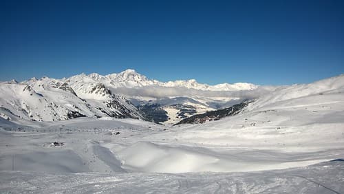 On "Teppes" Above Arc 2000