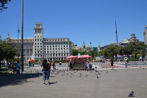 Place de la Catalogne, Barcelone