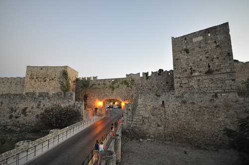 Medieval walls of Rhodes