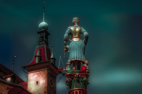 Allegory of Justice,Lausanne